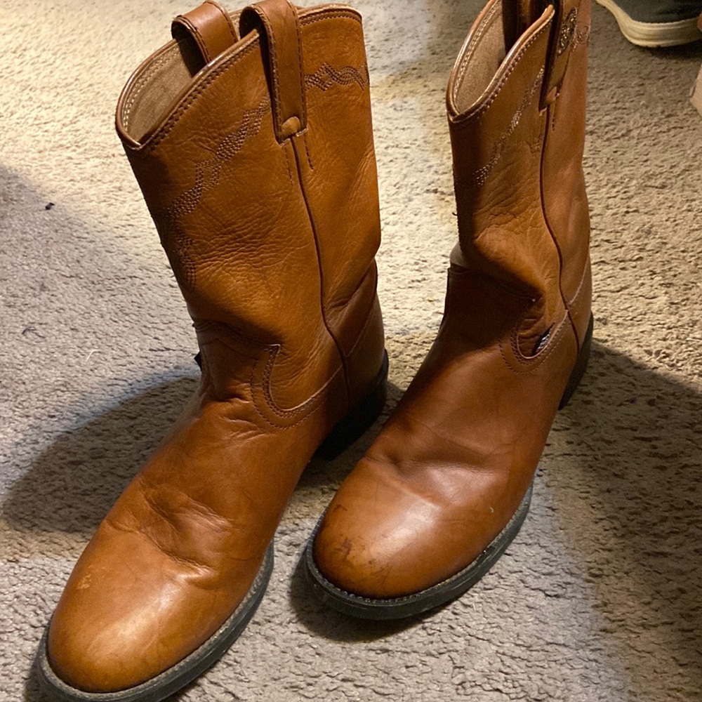 Justin boots size 7d